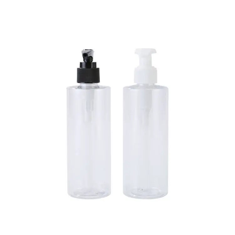 300ml clear lotion pump bottle