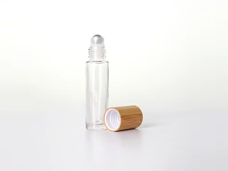 Botella enrollable transparente
