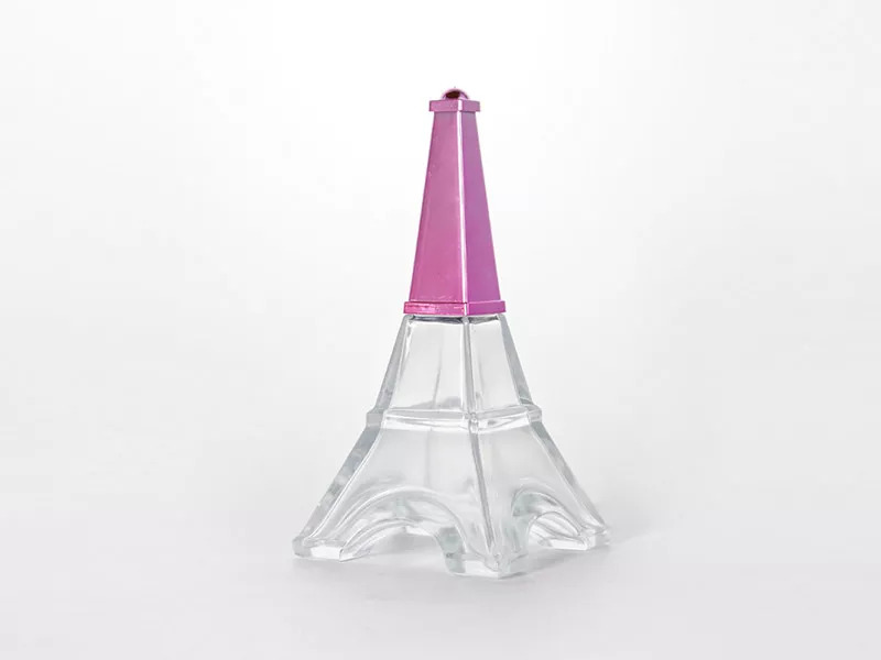 Botella de perfume en forma de Torre Eiffel