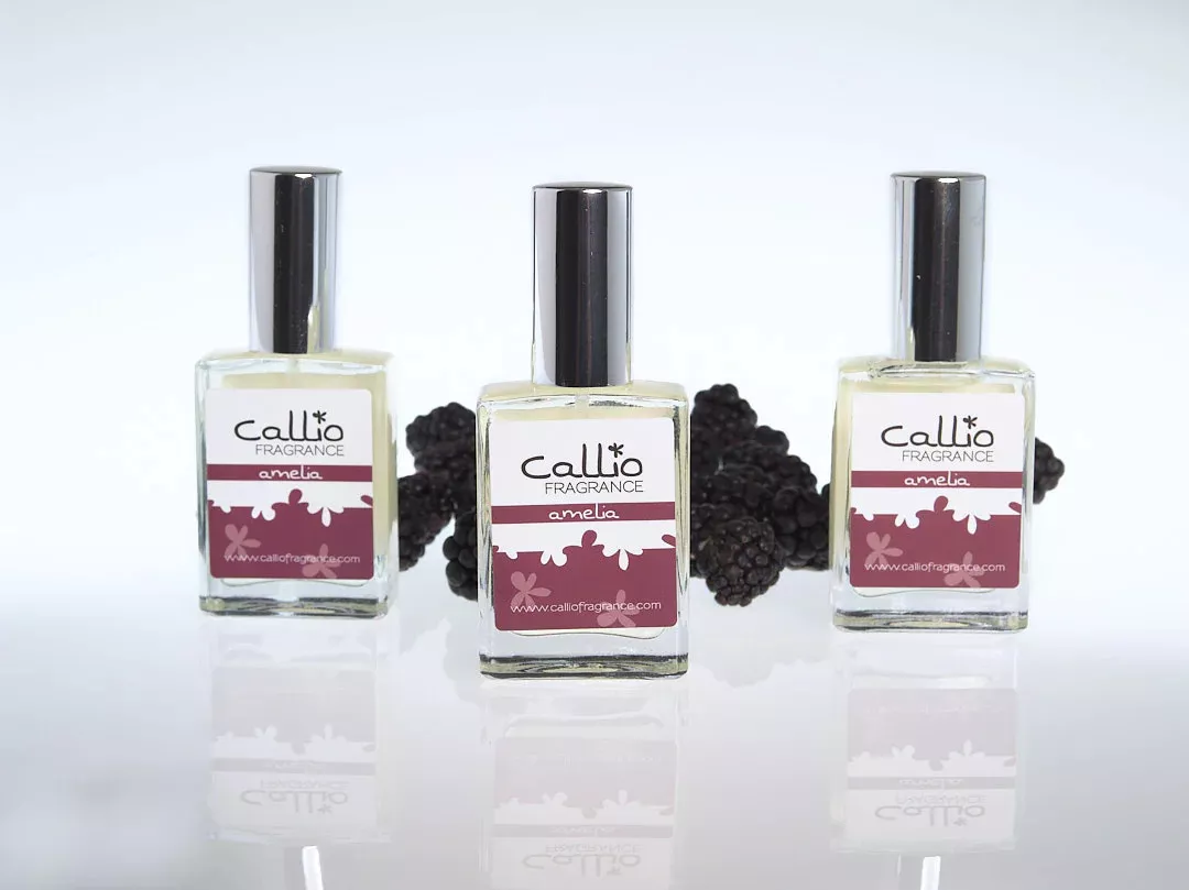 Glass Perfume Bottle Label