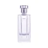 Hexagon Clear Glass Perfume Bottle with Crimp Neck