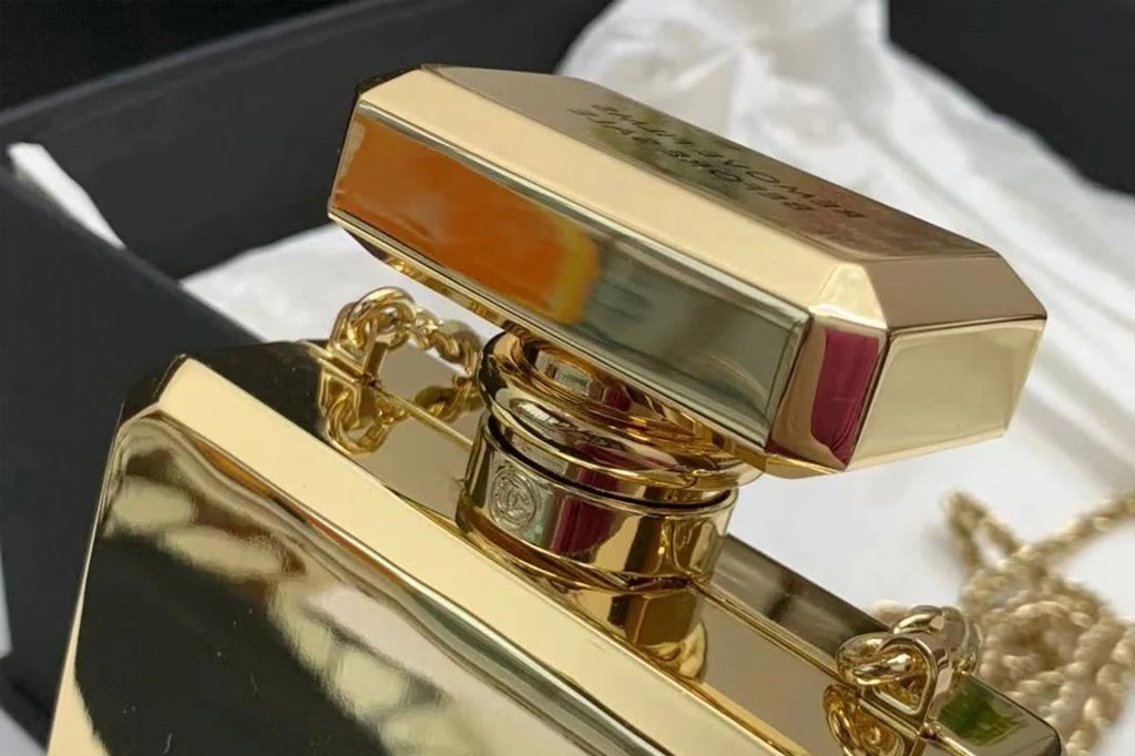 Metal Perfume Bottle