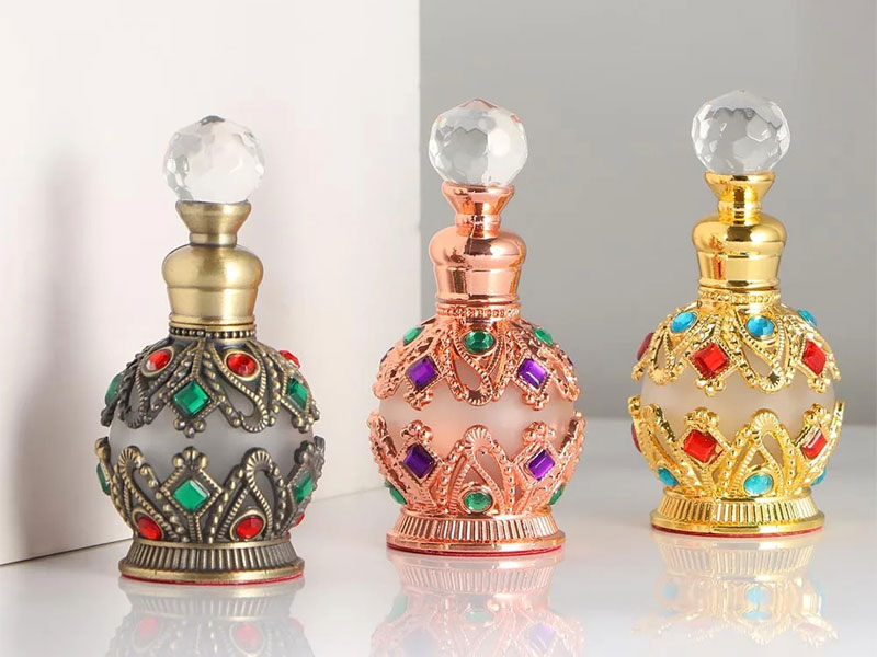 Botellas de perfume antiguas