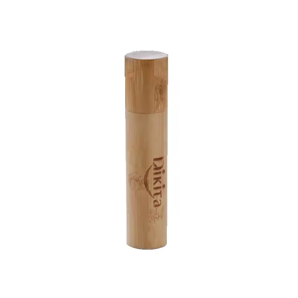 15ml Bamboo Housing Case Glass Essential Oil Roller Bottle
