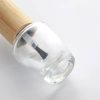 30ml Glass Nail Polish Bottle with Bamboo Lid