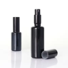 50ml Black Glass Serum Bottle With Lotion Pump-2