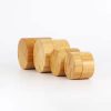 5g PP Plastic Cream Jar with Bamboo Cover