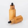 Essential Oil Bottle with Bamboo Cover