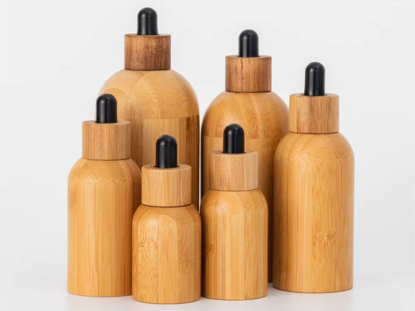Essential Oil Dropper Bottle with Bamboo Shell