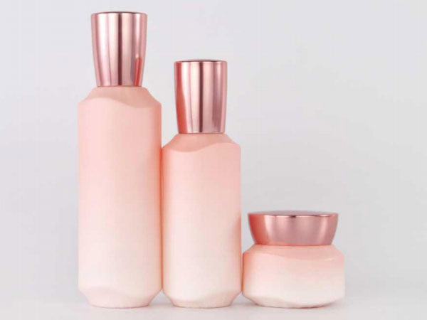 Wavy Shoulder Opal White Glass Bottles & Jars