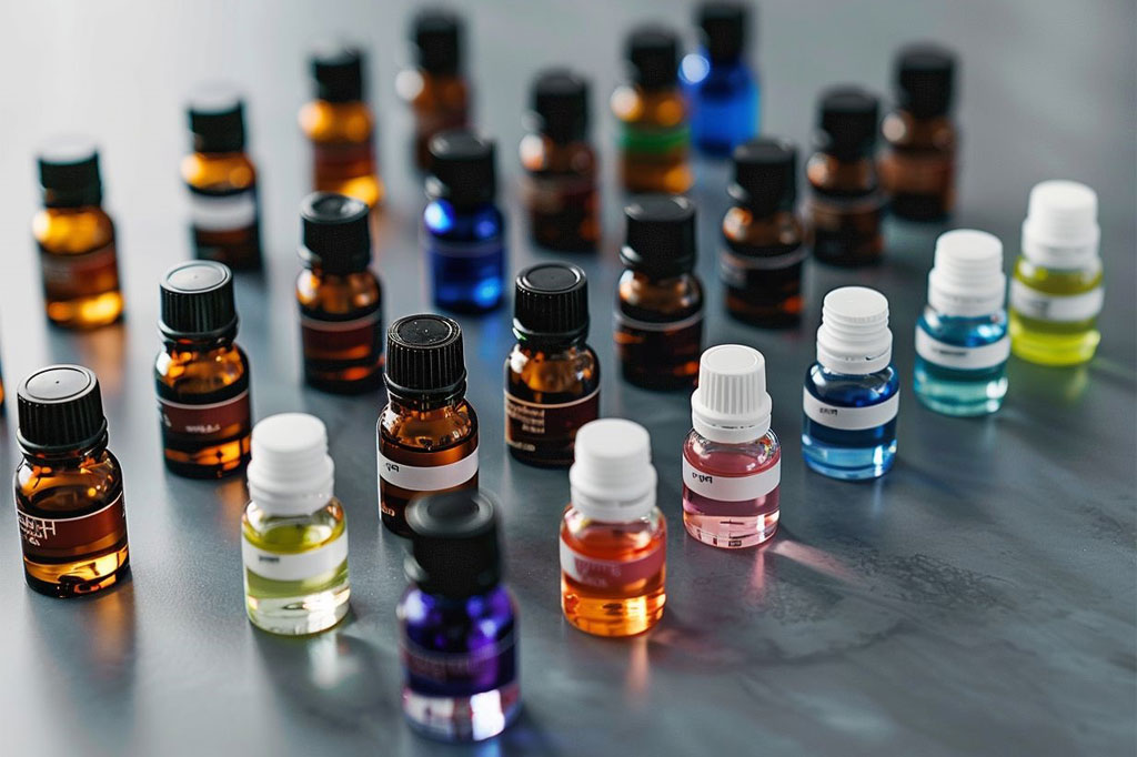 Essential Oil Bottle Colors