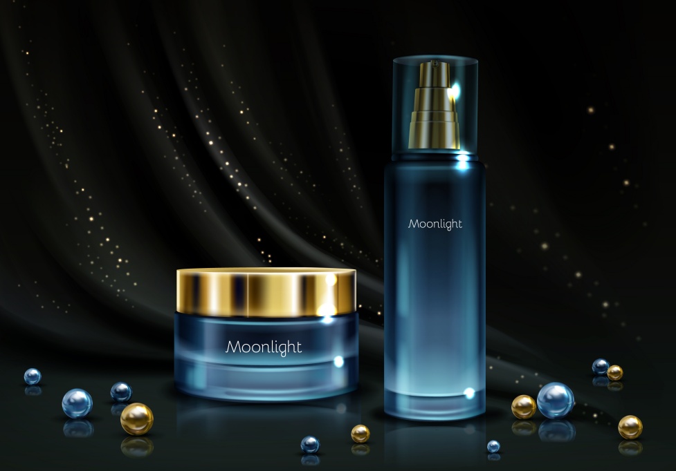 Luxury Lotion Bottle and Jars