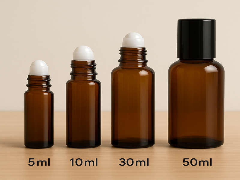 Roller Bottles Size