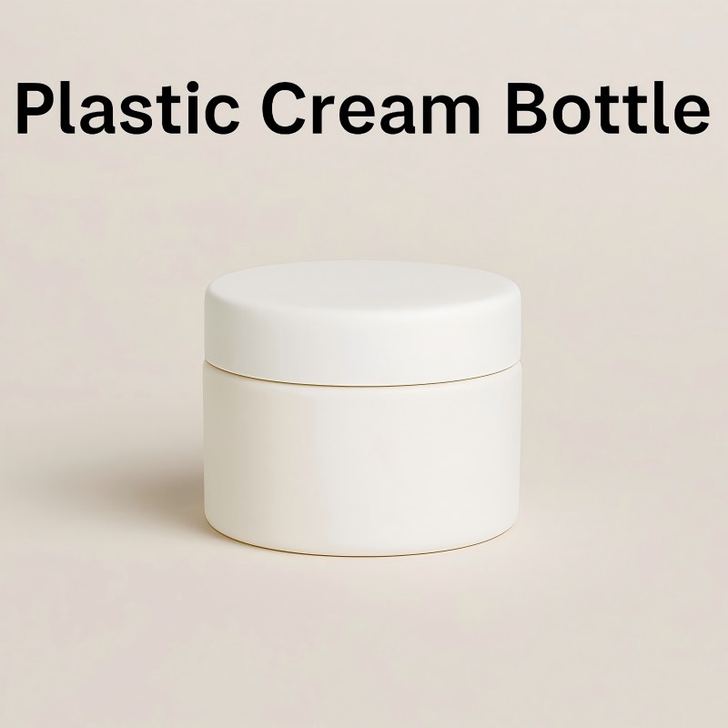 Plastic Cream Bottle